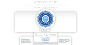 Metronom online